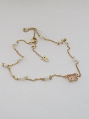 RALPH LAUREN - Pearls Gold Tone Necklace